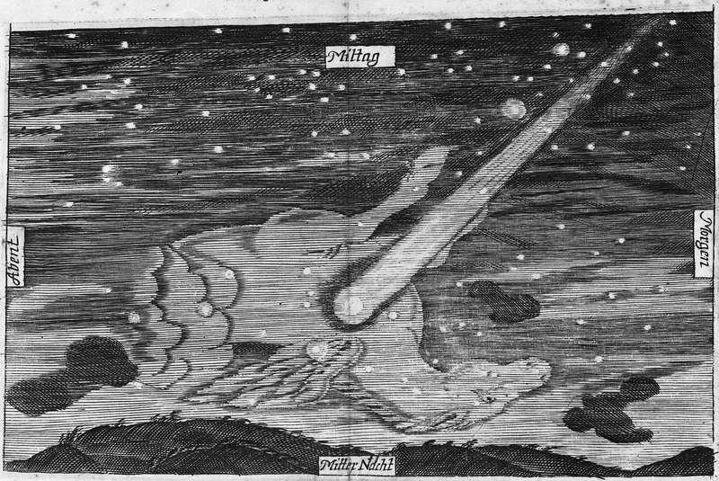 Illustration for article titled Stunning Depictions of Ancient Comets That Scared the Hell Out of Humans